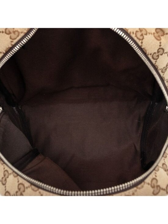Gucci GG Canvas Backpack Beige Brown main image 7